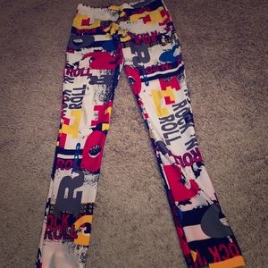Printed leggings